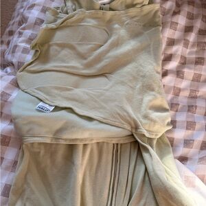 Halo wearable sleep sack in sage green